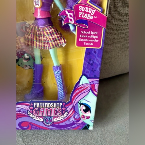 My Little Pony Equestria Girls Friendship Games Sunny Flare Doll Hasbro 2014 - Picture 5 of 11